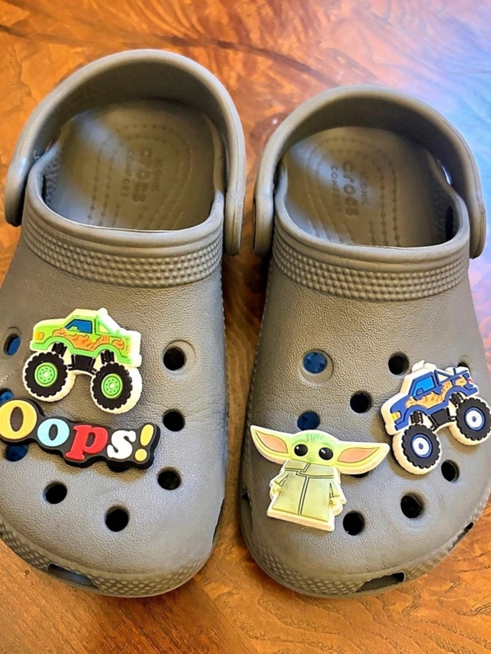 Crocs Classic Clog Kids' Gray Clogs